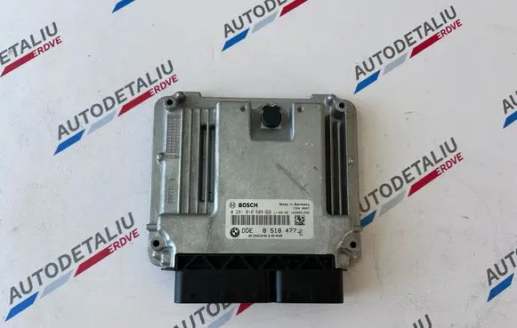 BMW 3 F30 F35 F31 Engine control unit/module 8518477 8576333 0281018609