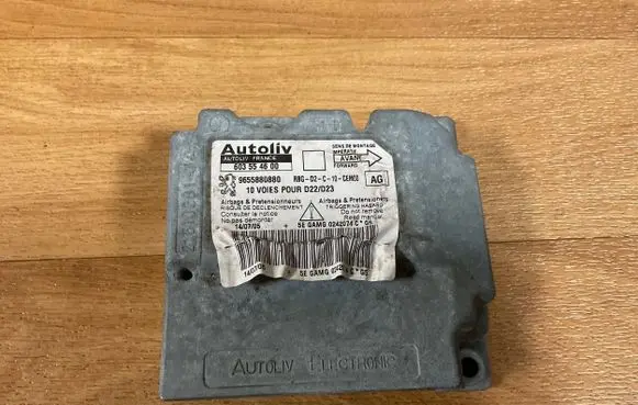 Peugeot 407 Airbag control unit/module 9655880880 603554600