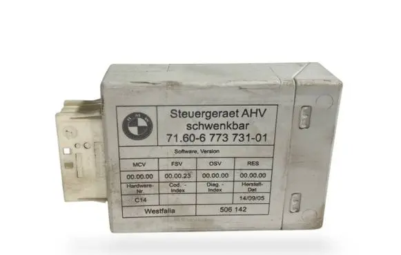 BMW 3 E90 E91 Tow bar trailer control unit/module 6773731 71606773731