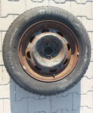 Peugeot 307 R15 spare wheel 