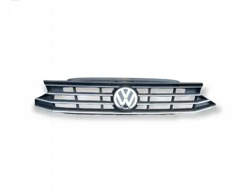 Volkswagen PASSAT B8 Front bumper upper radiator grill 3G0853653N