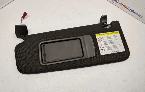 BMW 5 F10 F11 Sun visor 51168038165