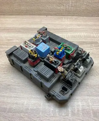 Peugeot 607 Fuse module 9643577080