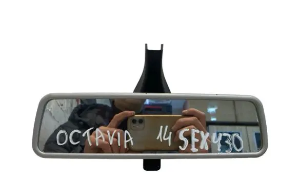 Skoda Octavia Mk3 (5E) Rear view mirror (interior) 5E0857593 E1021065