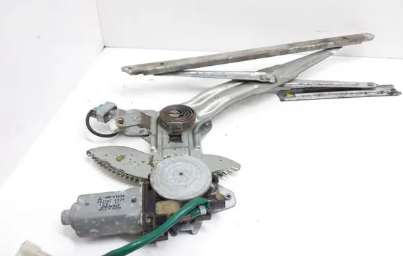 Front door window regulator with motor