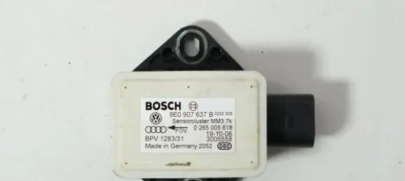 Audi A4 S4 B7 8E 8H ESP acceleration yaw rate sensor 8E0907637B