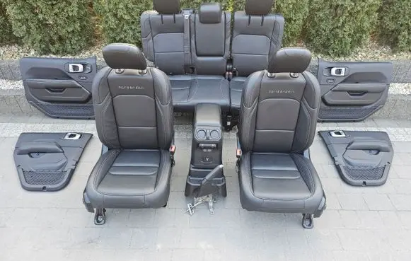 Jeep Wrangler Seat and door cards trim set 