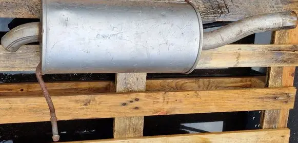 Citroen C4 I Picasso Rear muffler/silencer tail pipe 