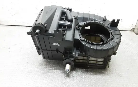 Interior heater climate box assembly