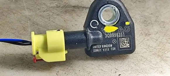 Airbag deployment crash/impact sensor