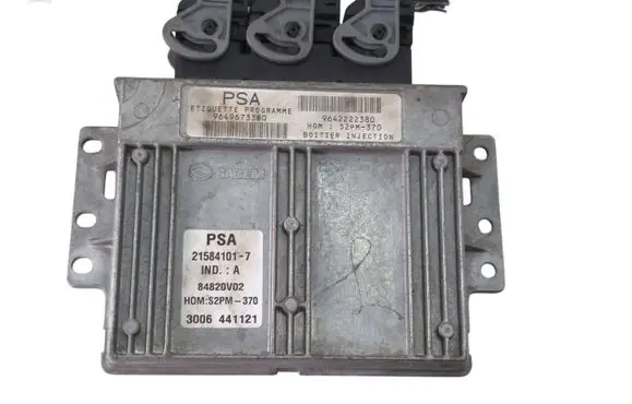 Citroen C3 Engine control unit/module 9649673380 S2PM370 84820V02