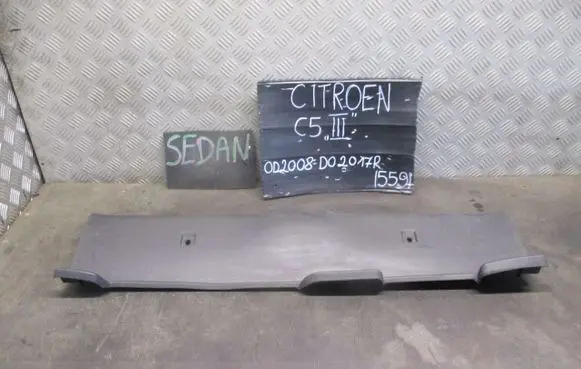Citroen C5 Trunk/boot sill cover protection 9655500377