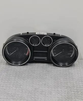 Peugeot 308 Speedometer (instrument cluster) 9665107480 TNAA3TP4T 503001550311