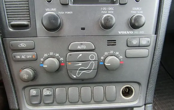 Volvo S80 Air conditioning/heating control unit 