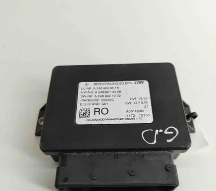Mercedes-Benz CLA C117 X117 W117 Rear brake EMF control unit/module A2469014406 A2469021002
