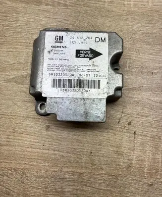 Opel Zafira A Airbag control unit/module 24416704 5WK42978