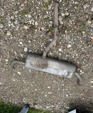 Ford Mondeo MK V Rear muffler/silencer tail pipe DQWW