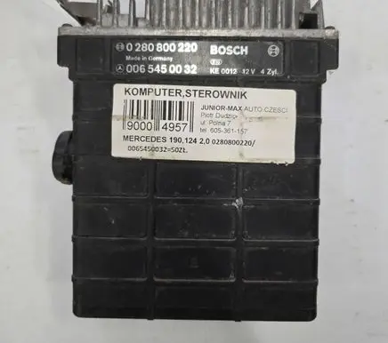 Mercedes-Benz E W124 Engine control unit/module 0065450032 0280800220