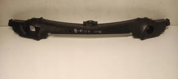 Front bumper foam support bar
