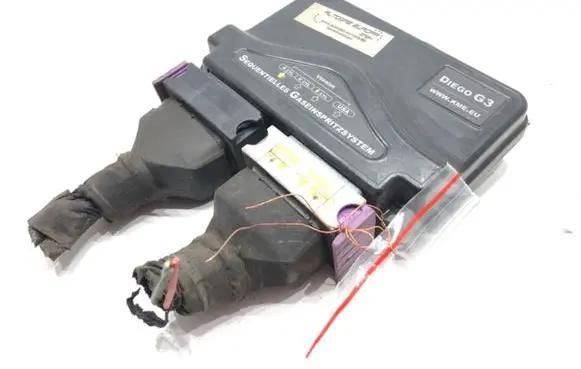 Mitsubishi Colt LP gas control unit module DIEGOG34CYL
