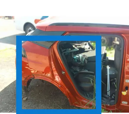 Peugeot 2008 II Rear quarter panel 