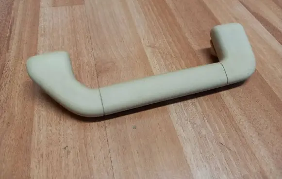 Volkswagen Touareg I Front interior roof grab handle 7L0857607A 3D5857607