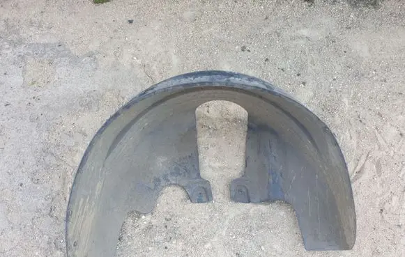 Volvo V50 Rear arch fender liner splash guards 30678139