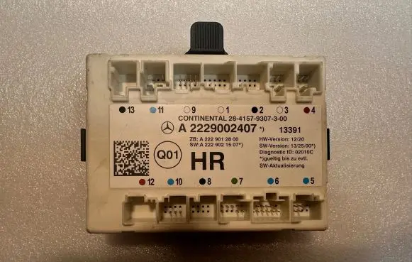 Mercedes-Benz S W222 Door control unit/module A2229002407