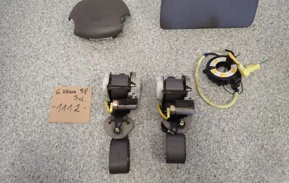 Suzuki Grand Vitara I Airbag set 