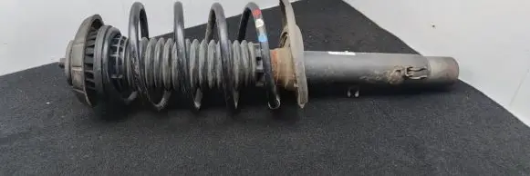 Front shock absorber with coil spring