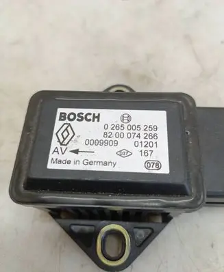 Renault Scenic I ESP acceleration yaw rate sensor 0265005259 0009909 8200074266