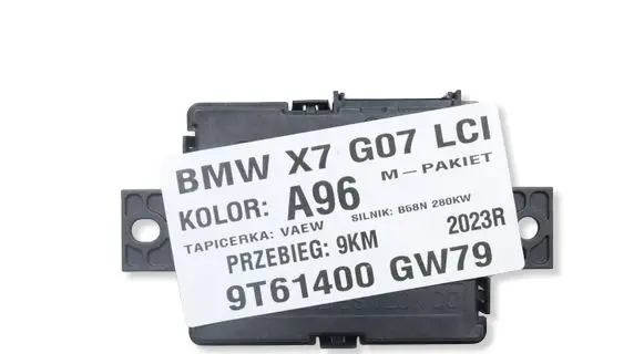 BMW X7 G07 Other control units/modules 5A9BD08MWGK2603