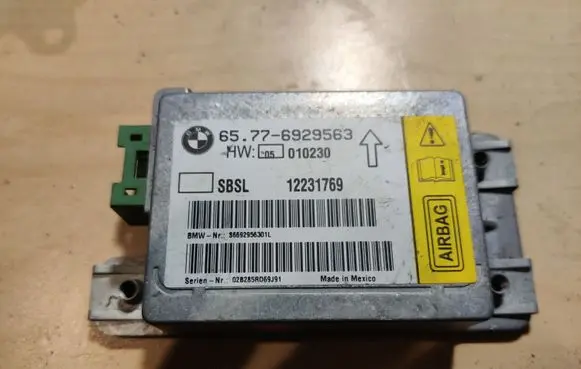 BMW 7 E65 E66 Airbag control unit/module 65776929563
