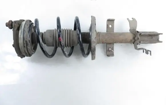 Renault Clio III Front shock absorber with coil spring