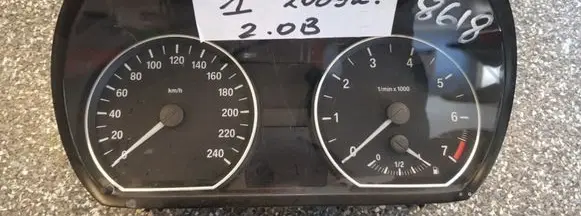 BMW 1 E81 E87 Speedometer (instrument cluster) 9187038