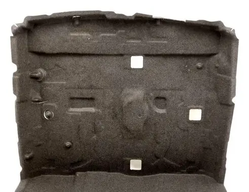 Volkswagen Touareg III Trunk/boot mat liner 760863697C LC9X