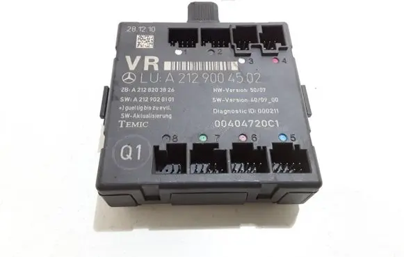 Mercedes-Benz E W212 Other control units/modules A2129004502 A2128203826 A2129028101
