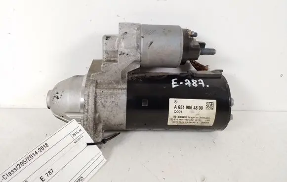 Mercedes-Benz C W205 Starter motor A6519064800
