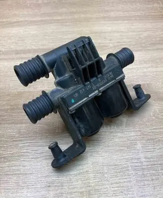 Coolant heater control valve