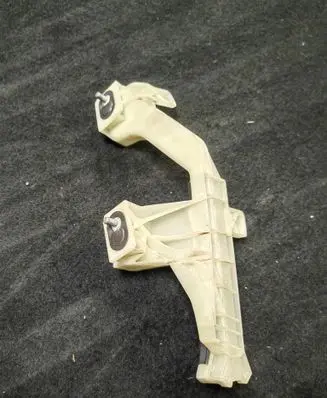 Opel Corsa F Front door windshield rail 9823206180