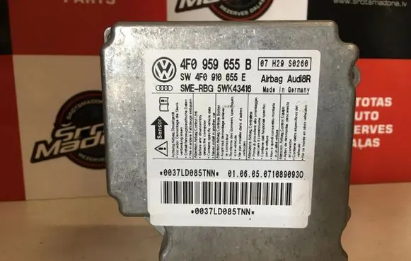 Audi A6 S6 C6 4F Airbag control unit/module 4F0959655B