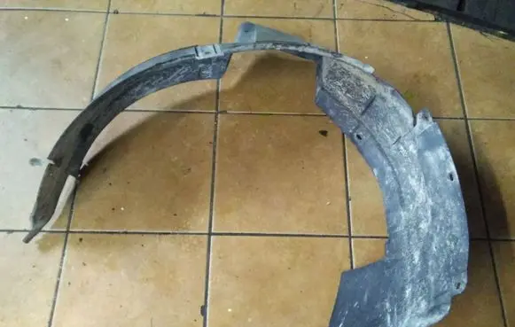 Seat Alhambra (Mk1) Front wheel arch liner splash guards 7M3809968 YM21A16379AA 7M3809958C