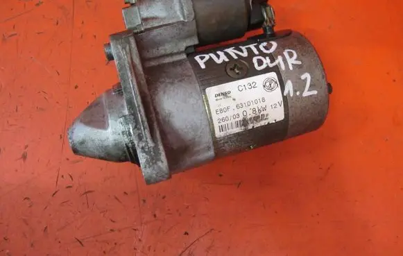 Fiat Punto (188) Starter motor 63101018