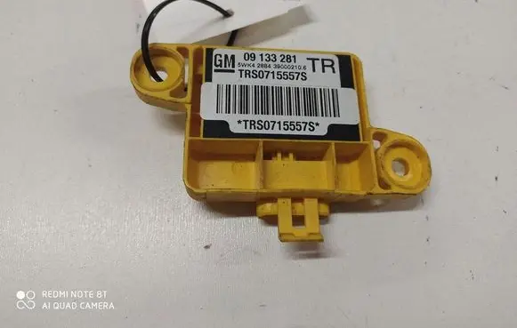 Opel Astra G Airbag deployment crash/impact sensor 09133281 5WK42884
