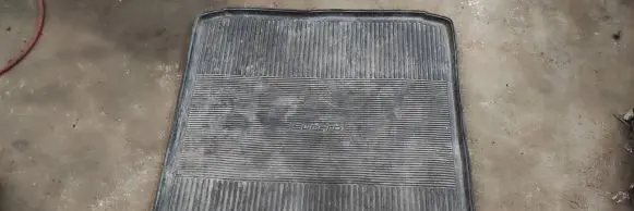 Opel Vectra C Rubber trunk/boot mat liner DCE800001