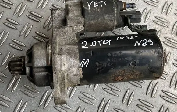 Skoda Yeti (5L) Starter motor 0001123038 60Z91