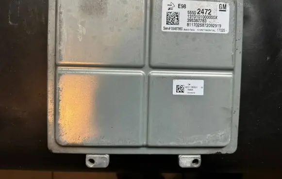 Opel Zafira C Engine control unit/module 55502472 395357783