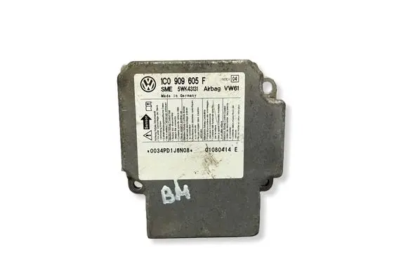 Volkswagen Transporter - Caravelle T5 Airbag control unit/module 1C0909605F 01080414E 5WK43131