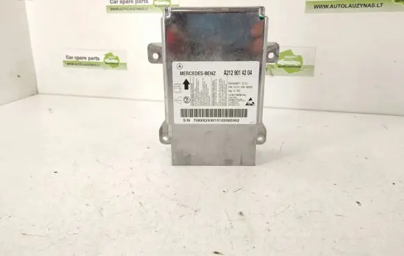 Mercedes-Benz E W212 Airbag control unit/module DALISID3125 2129010700 2129014204