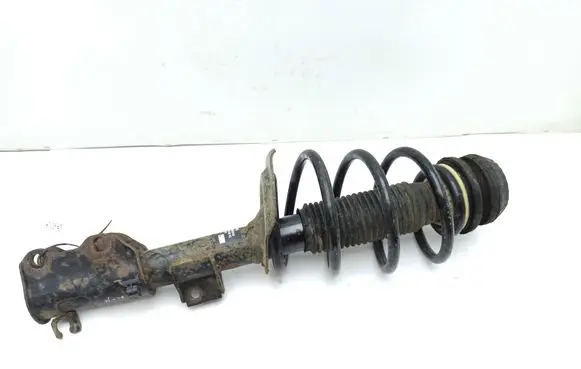 Front shock absorber with coil spring